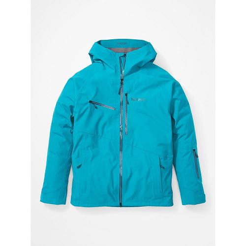 Marmot Ski Jacket Blue NZ - Rossberg Jackets Mens NZ1825639